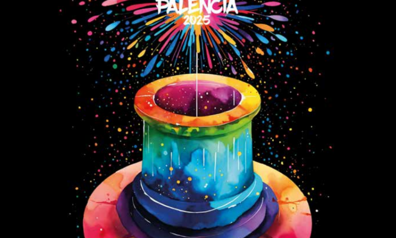 Cartel fiestas San Antolín 2025 de Palencia